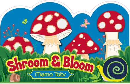 Shroom And Bloom Memo Tabs For Discount