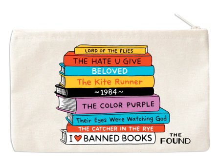 Banned Books Pouch Online Hot Sale