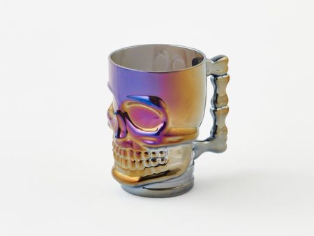 Iridescent Skull Mug Cheap