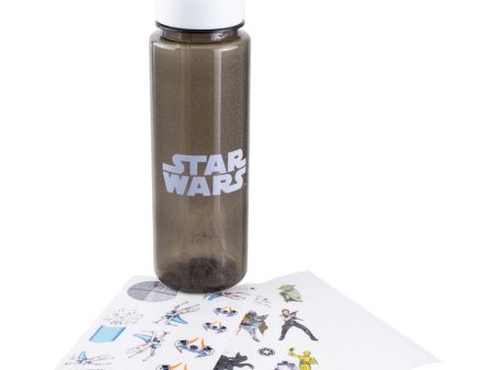 Star Wars Water Bottle With Stickers Online now