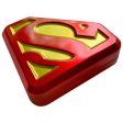 Superman Shield Cherry Sours Candy Tin DC Comics Supply