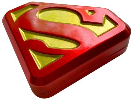 Superman Shield Cherry Sours Candy Tin DC Comics Supply