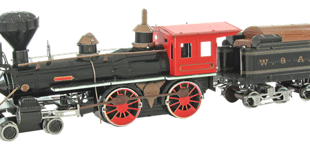 4-4-0 Locomotive Metal Model Online Hot Sale