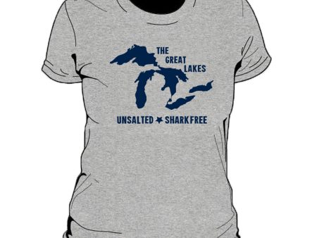 Great Lakes Unsalted Women s T-Shirt Hot on Sale