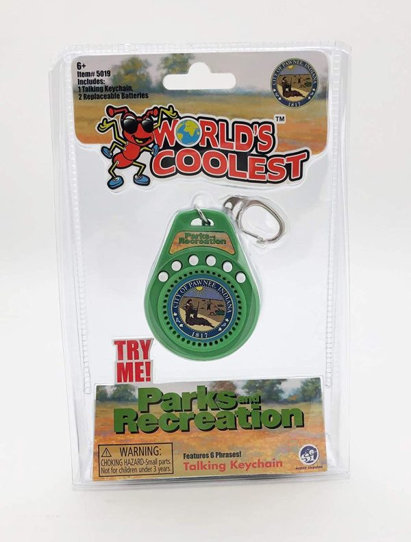 World s Coolest Parks And Recreation Keychain For Discount