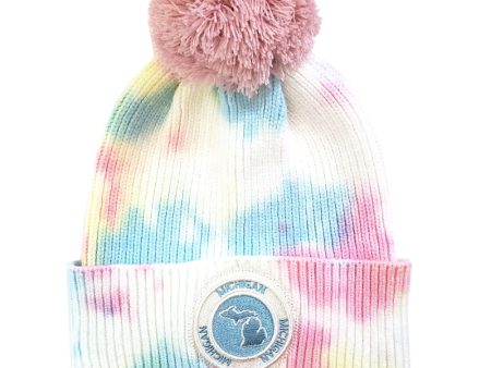 Michigan Bubble Gum Pom Hat Supply