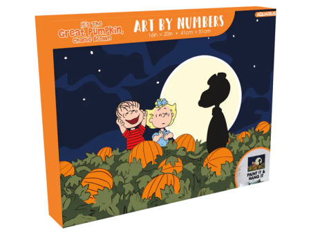 Peanuts Great Pumpkin Charlie Brown Art By Numbers Cheap