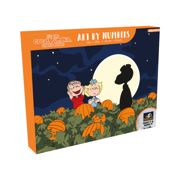 Peanuts Great Pumpkin Charlie Brown Art By Numbers Cheap