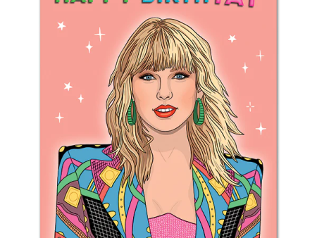 Card Happy BirthTay Taylor Swift Birthday Supply