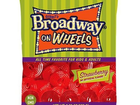 Broadway Strawberry Licorice Wheels Hot on Sale