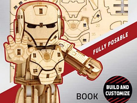 Iron Man IncrediBots Book And Buildable Wood Figure Marvel Online now