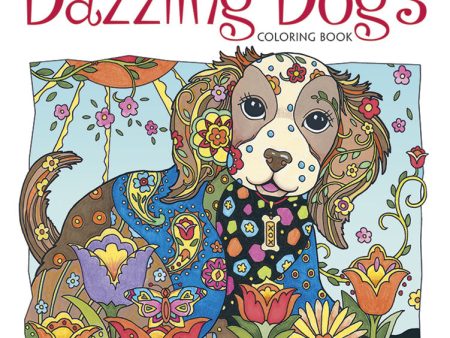 Dazzling Dogs Coloring Book Creative Haven Hot on Sale