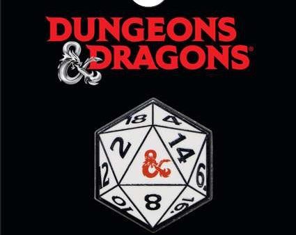 Dungeons & Dragons Dice Enamel Pin Sale