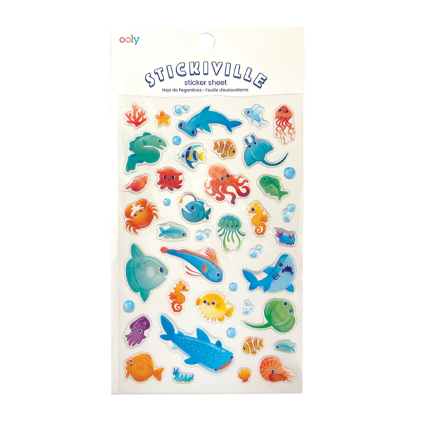 Stickiville Blue Ocean Stickers on Sale