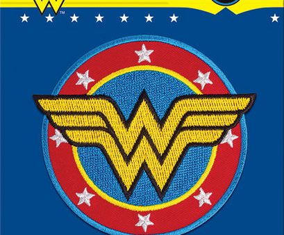 DC Comics Wonder Woman Logo Iron-On Patch on Sale