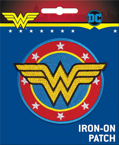 DC Comics Wonder Woman Logo Iron-On Patch on Sale