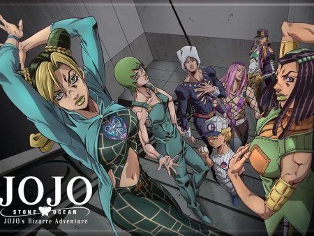 MAGNET Jojo s Bizarre Adventure Jojo Stone Ocean Group For Cheap