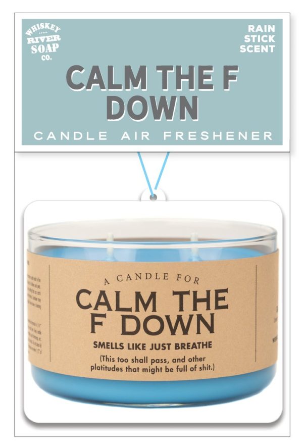 Calm The F Down Air Freshener Cheap