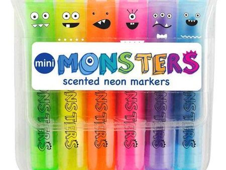 Monster 6 Mini Scented Highlighters Hot on Sale