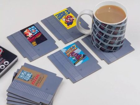 NES Cartridge Coasters Nintendo Online