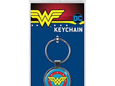 DC Comics Wonder Woman Logo Keyring For Sale