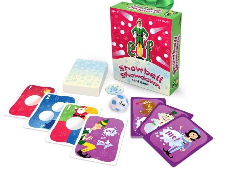 Elf Snowball Showdown Card Game Supply