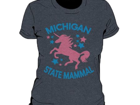 Michigan State Mammal Women s T-Shirt Online Hot Sale