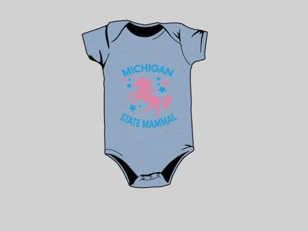 Michigan State Mammal Onesie Discount