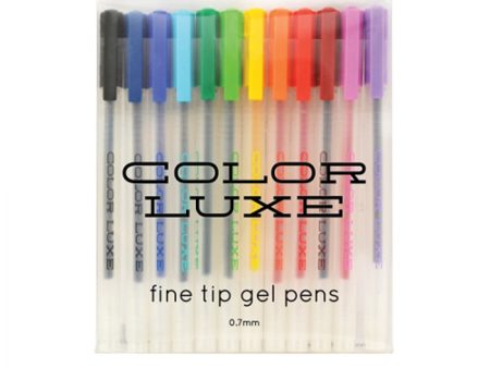 Color Luxe 12 Gel Pens Cheap