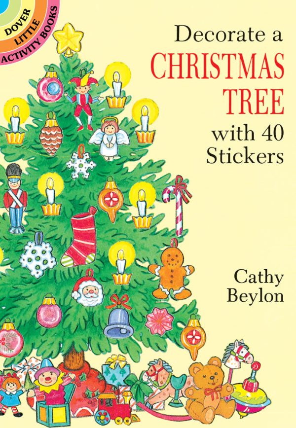 Decorate A Christmas Tree Sticker Activity Book on Sale