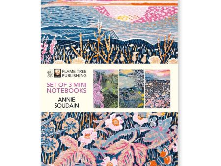 Annie Soudain Set Of Three Mini Notebooks Cheap