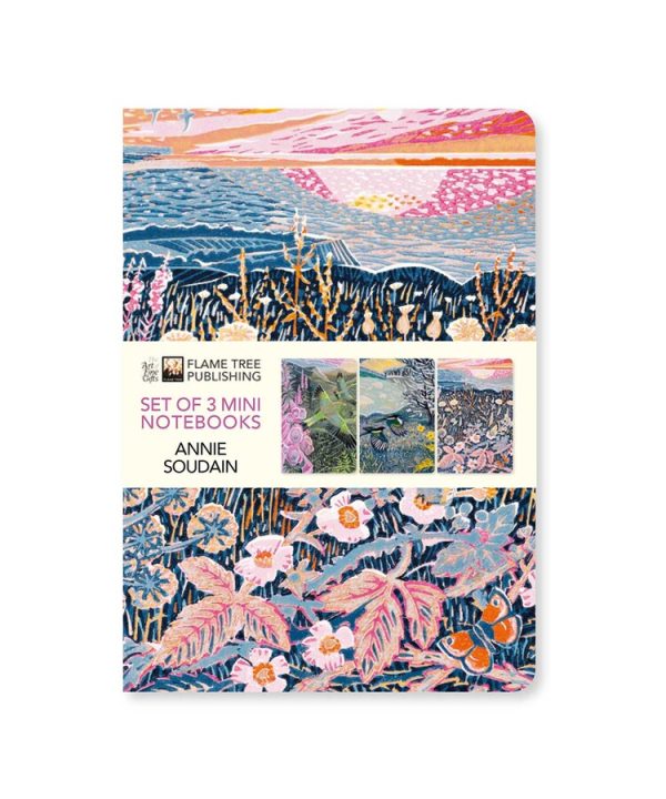 Annie Soudain Set Of Three Mini Notebooks Cheap