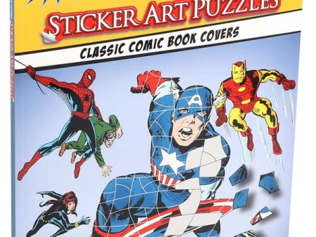 Marvel Sticker Art Puzzles Book Supply