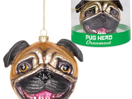 Pug Head Ornament Archie Online