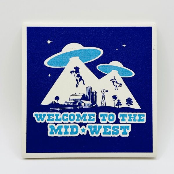 Welcome To The Midwest Coaster on Sale