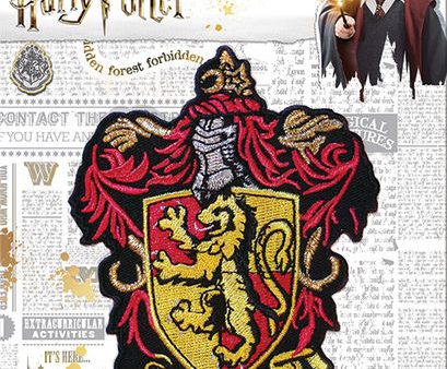 Harry Potter Gryffindor Crest Iron-On Patch Sale