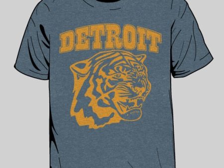 Tiger Detroit Kid s T-Shirt on Sale