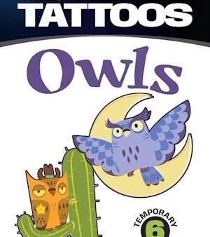 Glow Owls Tattoos on Sale