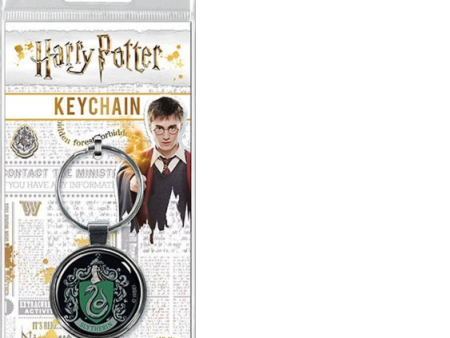 Harry Potter Slytherin Crest Keyring Online Hot Sale