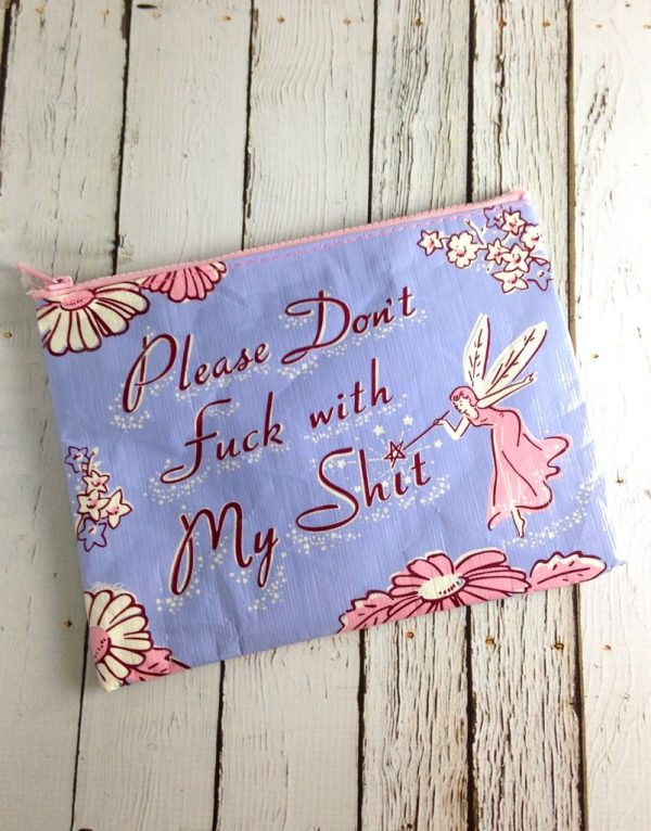 Please Don t Fuck With My Shit Zipper Pouch Online Sale