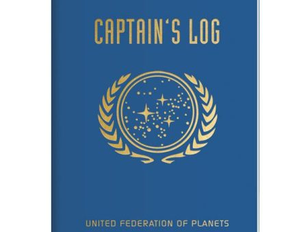 Captain s Log Notebook Star Trek on Sale