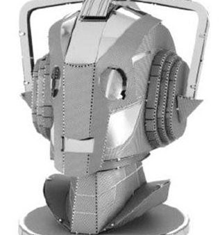 Doctor Who Cyberman Bust Metal Model Discount