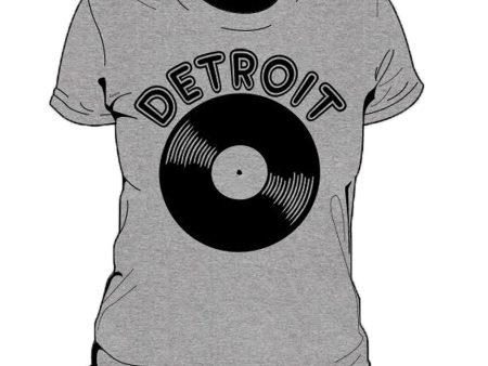 Detroit Vinyl Women s T-Shirt Online now