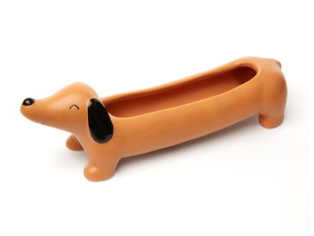 Daisy Dachshund Planter For Sale