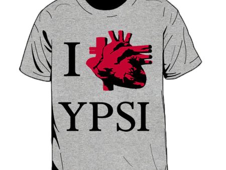 I Real Heart Ypsi Kid s T-Shirt Fashion