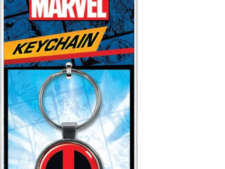 Marvel Deadpool Logo Keyring Hot on Sale