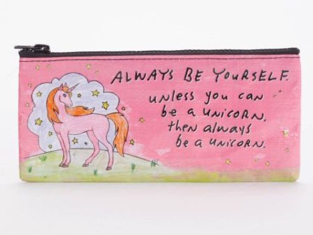 Always Be Yourself Pencil Case Unicorn on Sale