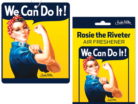 Rosie The Riveter Air Freshener Fashion