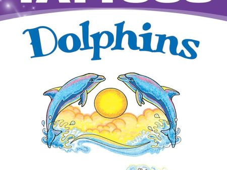 Glitter Dolphins Tattoos Hot on Sale