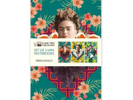 Frida Kahlo Set Of Three Mini Notebooks Online Hot Sale